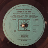 Fiddler On The Roof Original Israeli Yiddish Cast : Fiddler On The Roof (LP, Album, Mono)