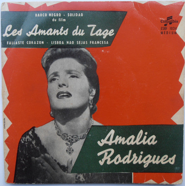 Amalia Rodrigues* : Les Amants Du Tage (7", EP)