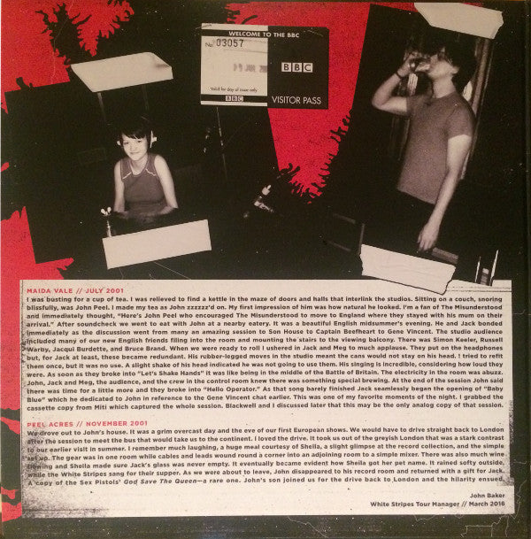 The White Stripes : The Complete John Peel Sessions (LP, Whi + LP, Red + Album, RSD, Ltd)