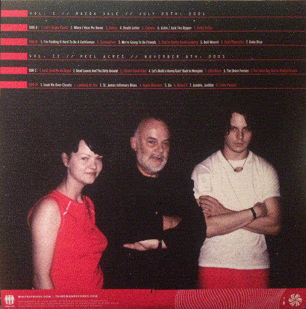 The White Stripes : The Complete John Peel Sessions (LP, Whi + LP, Red + Album, RSD, Ltd)