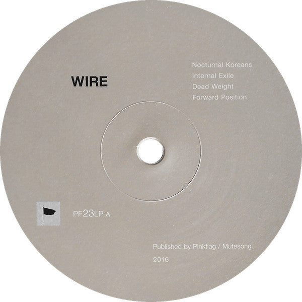 Wire : Nocturnal Koreans (LP, MiniAlbum)