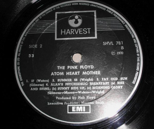 Pink Floyd : Atom Heart Mother (LP, Album)