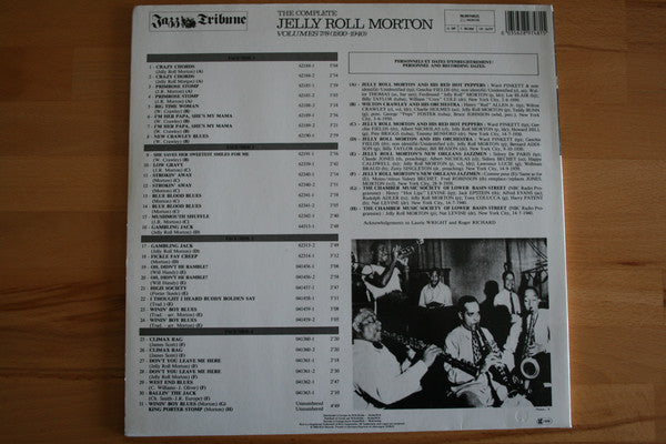 Jelly Roll Morton : The Complete Jelly Roll Morton Volumes 7/8 (1930-1940)  (2xLP, Comp)