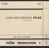 Ptôse Production* : Early Recordings 79-83 (2xLP, Comp, Ltd, Num)