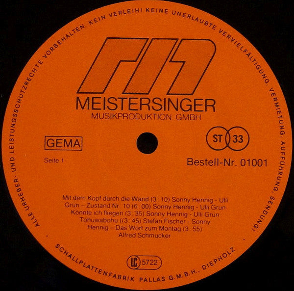 Meistersinger & Ihre Kinder : Meistersinger & Ihre Kinder (LP, Album)