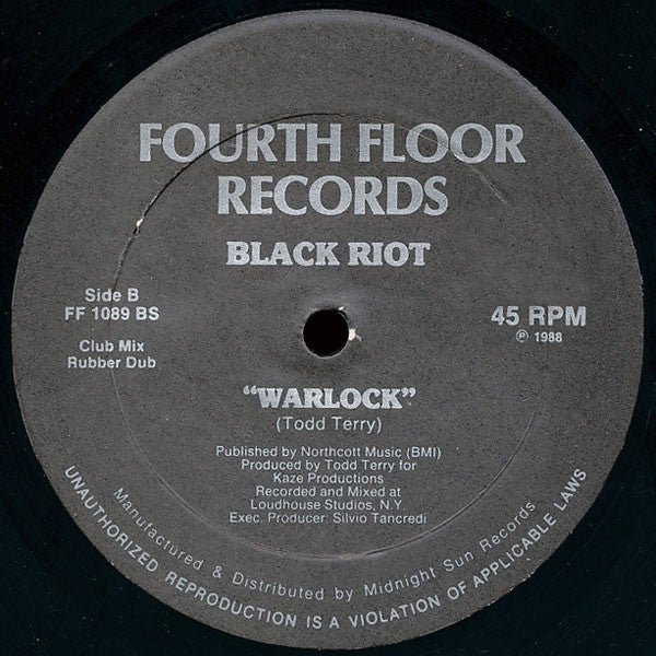 Black Riot : A Day In The Life (12")