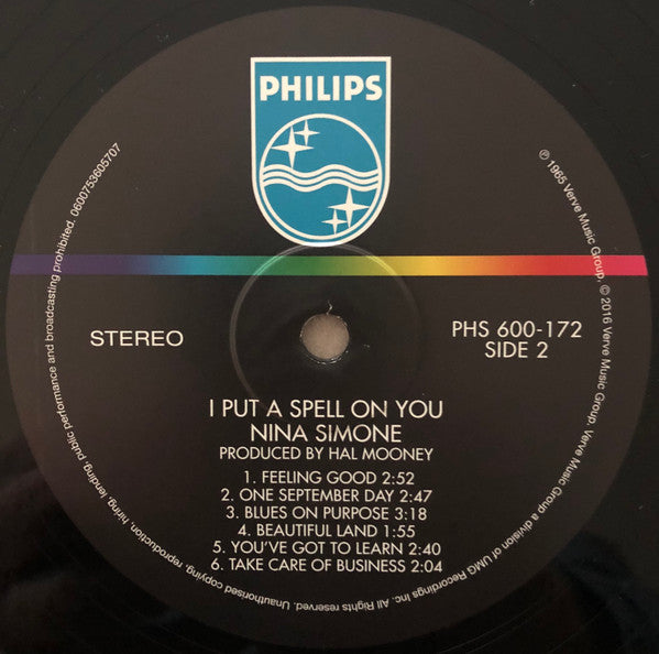 Nina Simone : I Put A Spell On You (LP, Album, RE, 180)