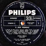 César Isella : A José Pedroni (El regreso del juglar) (LP, Album)