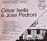 César Isella : A José Pedroni (El regreso del juglar) (LP, Album)