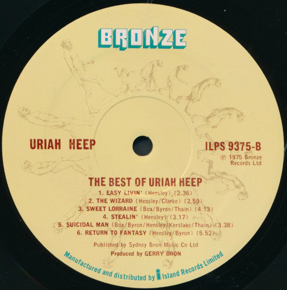 Uriah Heep : The Best Of... (LP, Comp)