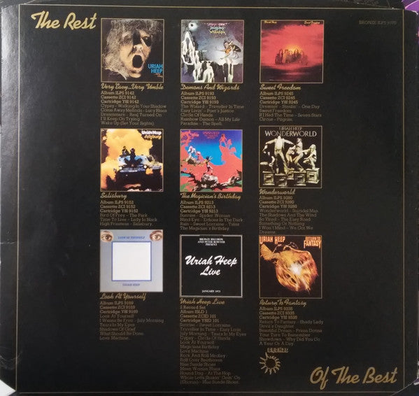 Uriah Heep : The Best Of... (LP, Comp)
