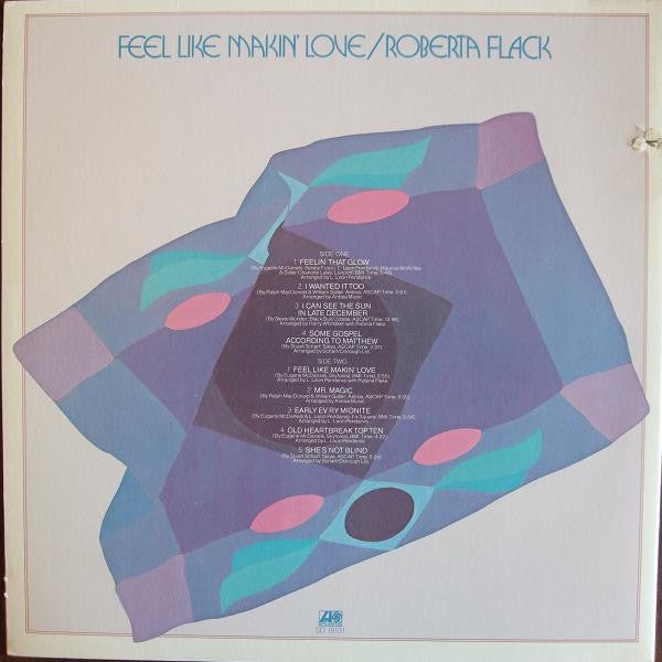 Roberta Flack : Feel Like Makin' Love (LP, Album, RP, PR )