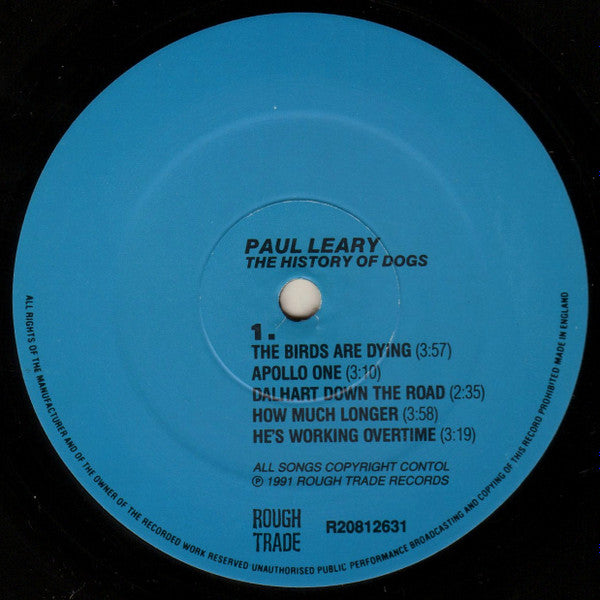 Paul Leary : The History Of Dogs (LP, Album)