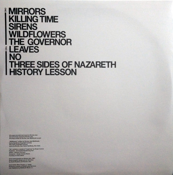 Nicolas Jaar : Sirens (LP, Album, Dlx)
