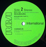 Vangelis : Beaubourg (LP, Album, RE)