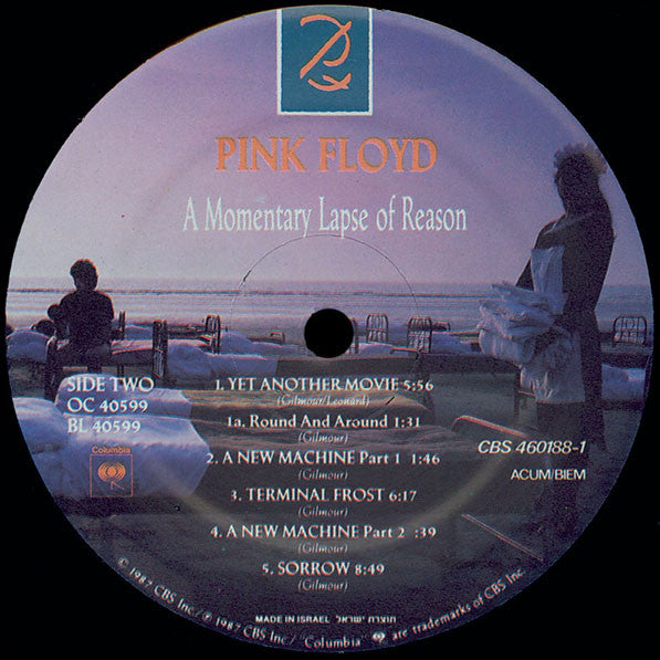 Pink Floyd : A Momentary Lapse Of Reason (LP, Album)