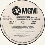 Various : Those Glorious MGM Musicals - Seven Brides For Seven Brothers - Rose Marie (2xLP, Comp, Ltd, Promo, RE, Gat)