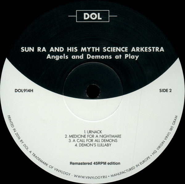 Sun Ra And His Myth Science Arkestra* : Angels And Demons At Play (LP, Album, Ltd, RE, RM, 180)