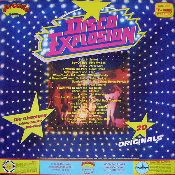 Various : Disco Explosion (Die Absolute Disco Super Scheibe) (LP, Comp)