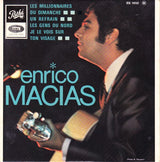 Enrico Macias : Les Millionnaires Du Dimanche (7", EP, Fra)