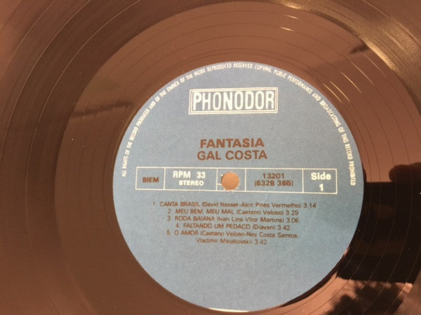 Gal Costa : Fantasia (LP, Album)
