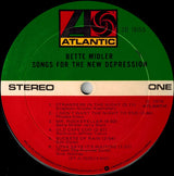 Bette Midler : Songs For The New Depression (LP, Album, MO-)