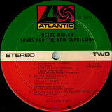 Bette Midler : Songs For The New Depression (LP, Album, MO-)