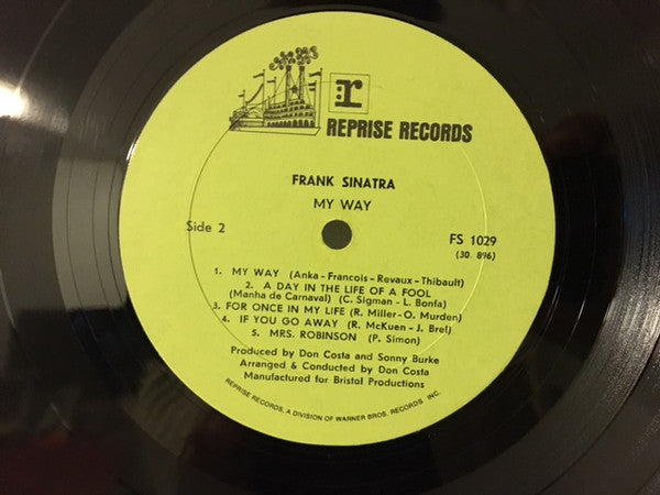 Frank Sinatra : My Way (LP, Album)