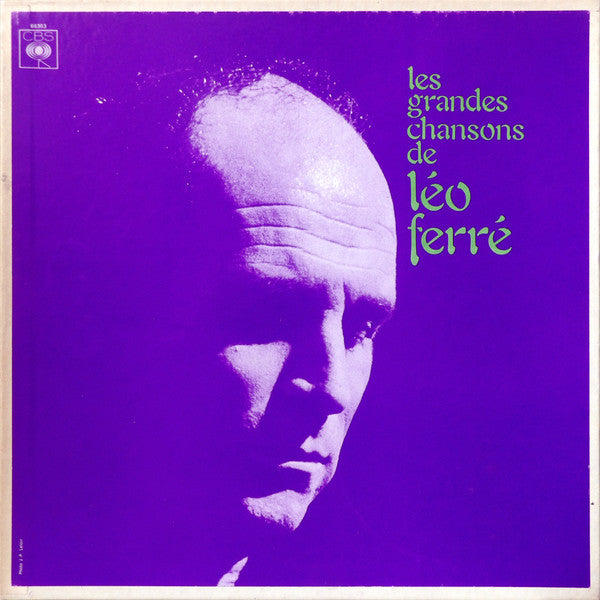 Léo Ferré : Les Grandes Chansons de Léo Ferré (3xLP, Comp + Box)