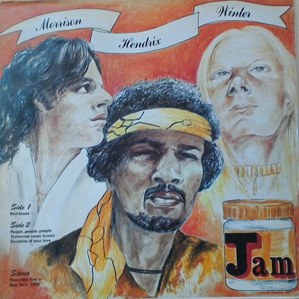 Morrison* / Hendrix* / Winter* : Jam (LP, Unofficial)