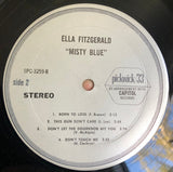 Ella Fitzgerald : Misty Blue (LP, Album, RE)