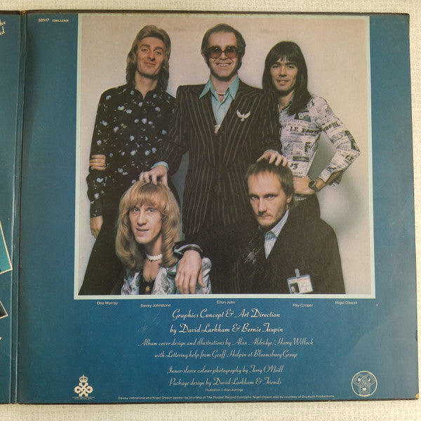 Elton John : Captain Fantastic And The Brown Dirt Cowboy (LP, Album, Gat)