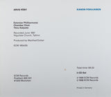 Arvo Pärt : Kanon Pokajanen (2xCD, Album)