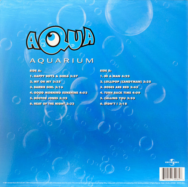 Aqua : Aquarium (LP, Album, RSD, Ltd, RE, RM, Lig)