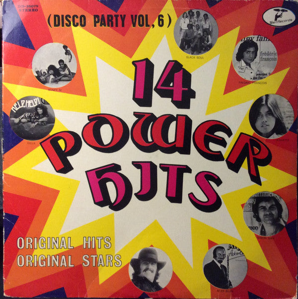 Various : 14 Power Hits (Disco Party Vol, 6) (LP, Comp)