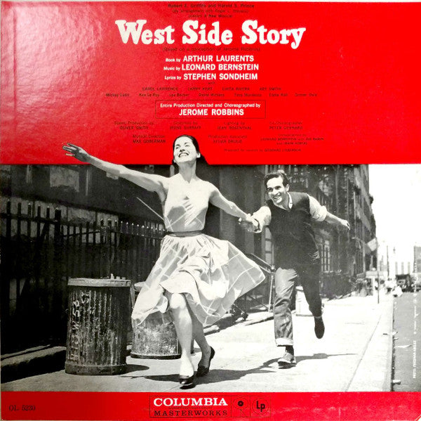 Leonard Bernstein, Jerome Robbins, Carol Lawrence, Larry Kert, Chita Rivera, Art Smith* : West Side Story (LP, Mono)