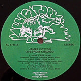 James Cotton And His Big Band : Live From Chicago! - Mr. Superharp Himself! (LP, Album, RE, 180)