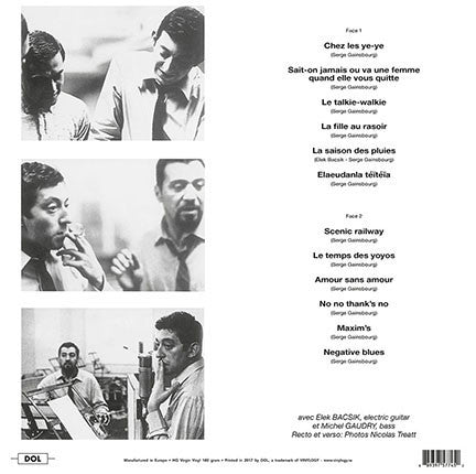 Serge Gainsbourg : Confidentiel (LP, Album, RE, 180)
