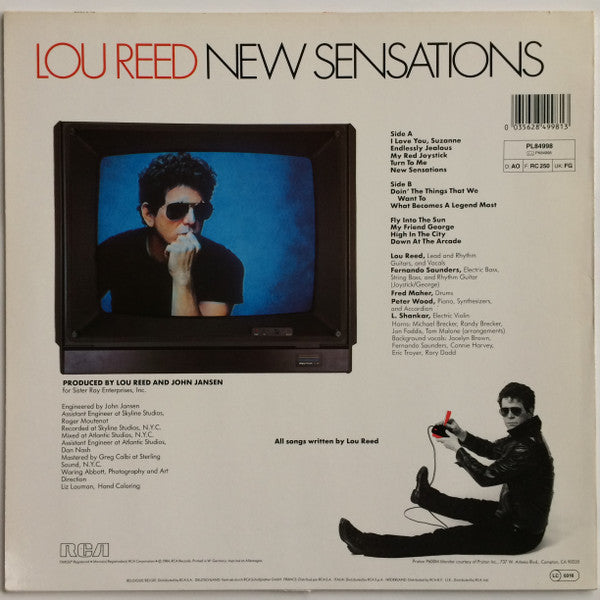 Lou Reed : New Sensations (LP, Album)