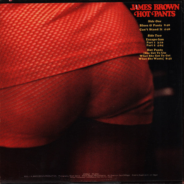 James Brown : Hot Pants (LP, Album, Pit)