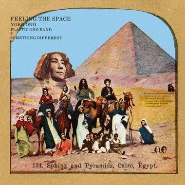 Yoko Ono with The Plastic Ono Band & Something Different : Feeling The Space (LP, Album, Ltd, Whi)