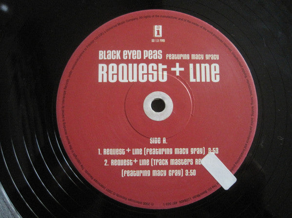 Black Eyed Peas Featuring Macy Gray : Request Line (12", M/Print)