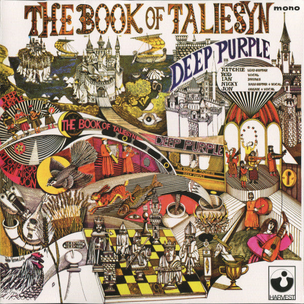 Deep Purple : The Book Of Taliesyn (LP, Album, Mono, Ltd, RM)