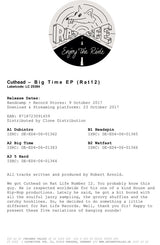 Cuthead : Big Time EP (12", EP)