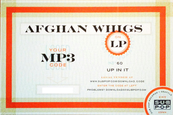 The Afghan Whigs : Up In It (LP, Album, RE, S/Edition, Blu)