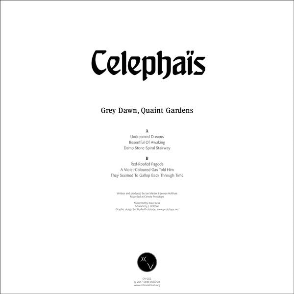 Celephaïs (3) : Grey Dawn, Quaint Gardens (LP, Album)