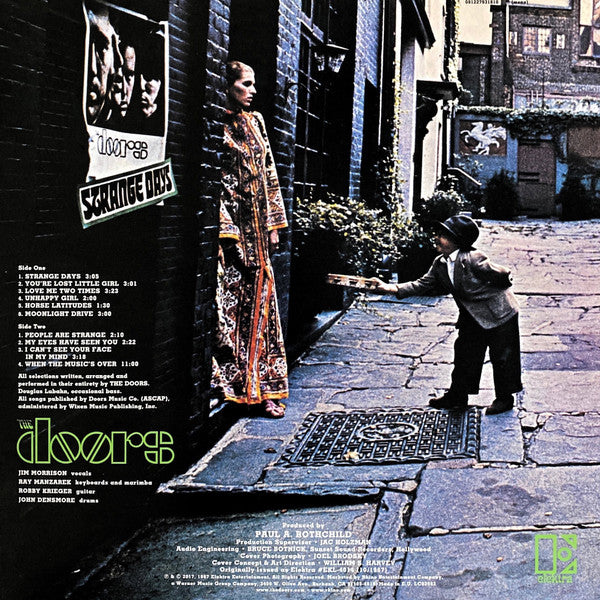 The Doors : Strange Days (LP, Album, Mono, RE, RM, RP, 180)