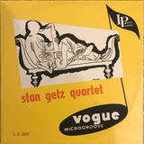 Stan Getz Quartet : The Stan Getz Quartet (LP, RE, Yel)