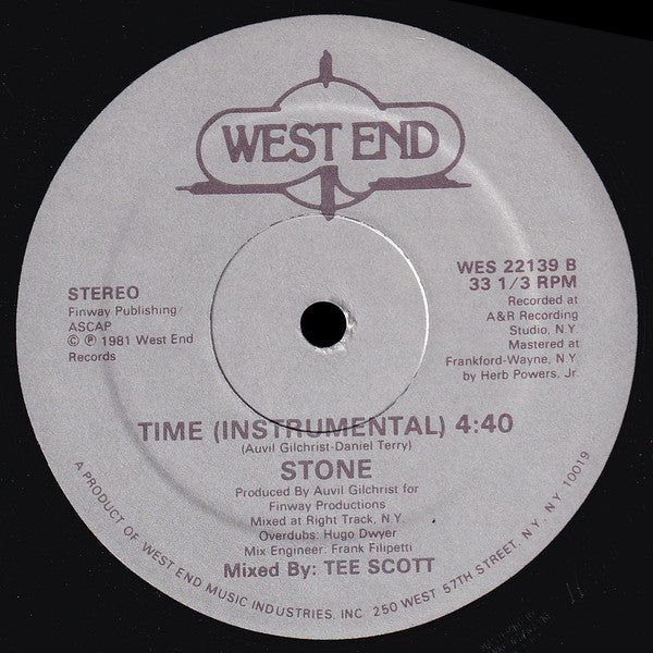 Stone : Time (12", Single)