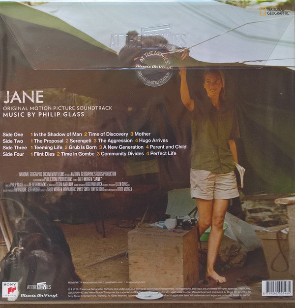 Philip Glass : Jane (Original Motion Picture Soundtrack) (2xLP, Album, 180)